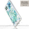 Selencia Hoesje Geschikt voor Samsung Galaxy A22 (5G) Hoesje - Selencia Zarya Fashion Extra Beschermende Backcover - Jungle Leaves