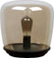 Atmooz - Tafellamp Unami - E27 - Slaapkamer / Woonkamer - Sfeerlamp Industrieel - Glazen kap + metalen schotel - Hoogte 30cm
