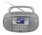 Soundmaster SCD7600TI - Portable Boombox - DAB+ Internet Radio Bluetooth CD-speler - 2x 2 Watt (RMS)