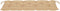 vidaXL - Tuinbankkussen - 120x50x7 - cm - oxford - stof - beige