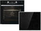 Gorenje Black Set 4 - Inbouw Oven BCPX6737E05BG + Kookplaat ECD634X - Pyrolyse - Zwart