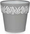Zelfwaterende bloempot Stefanplast Gaia Grijs 15 x 15 x 15 cm Wit Plastic (12 Stuks)