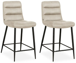 MX Sofa - Lena – Barstoelen – Toffee – Set van 2