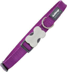 Dog collar Red Dingo Smooth Purple (2 x 31-47 cm)