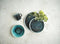 Cosy&Trendy Plat bord Chiara Petrol D27cm set/4
