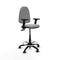 Piqueras y Crespo B2D01RF - Bureaustoel - Hoogteverstelbaar met armleuning - Lichtgrijs