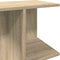 vidaXL - Nachtkastje - 46,5x29x61 - cm - bewerkt - hout - sonoma - eikenkleurig