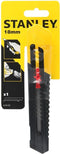 Stanley SM - Afbreekmes 18mm - Antichoc ABS uitvoering - Veilige schuifknop