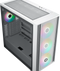 Cooler Master MasterBox 600 - Desktop PC Behuizing ATX EATX ITX - Gehard glas Wit