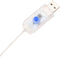 vidaXL - Kerstverlichting - ijspegels - 200 - blauwe - LED's - 20 - m - acryl - PVC