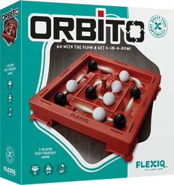 FlexIQ Orbito - Bordspel - 4-op-een-rij met bewegend speelveld
