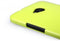 Rock - HTC One - Soft case - Ultra dun ontwerp - Geel