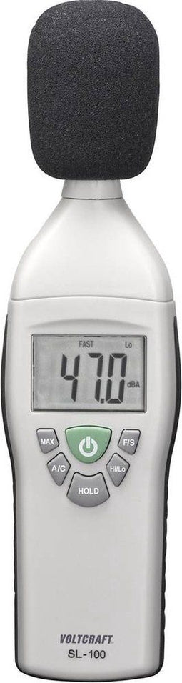 VOLTCRAFT SL-100 SE Decibelmeter 30 - 130 dB 31.5 Hz - 8 kHz