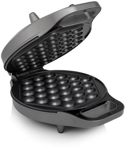 Princess 132465 - Bubbelwafelijzer - 700W - Zeshoekige wafel met antiaanbaklaag - Grijs