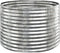 vidaXL - Plantenbak - 100x100x68 - cm - gepoedercoat - staal - zilverkleurig