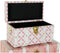 Kofferset DKD Home Decor MDF PU (60 x 35 x 41 cm)
