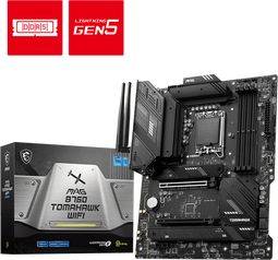MSI MAG B760 TOMAHAWK WIFI - Moederbord ATX - 4x DDR5 - 128GB geheugen (2023)