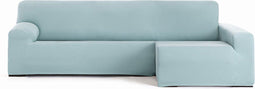 Hoes voor chaise longue met lange armleuning rechts Eysa BRONX Aquamarijn 170 x 110 x 310 cm