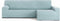 Hoes voor chaise longue met lange armleuning rechts Eysa BRONX Aquamarijn 170 x 110 x 310 cm