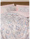 Beddengoedset - Dekbedovertrek 220 x 240 cm + 2 kussenslopen 60 x 60 cm - 100% katoen - Zalm (2 stuks)