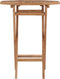 vidaXL - Tuintafel - inklapbaar - 60x60x75 - cm - massief - teakhout