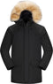Subprime - Heren Jas winter Parka Tommy - Zwart - Maat XL