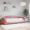 vidaXL - Slaapbank - 90x200 - cm - fluweel - roze