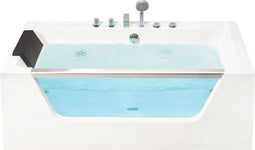 Beliani MANTA - Whirlpool - Wit - Acryl