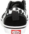 Vans TD Ward Slip-On - Lage sneakers - Elastische vetersluiting - (CHECKERED) BLACK/TRUE WH - Maat 21