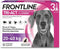 Frontline Tri-Act Anti Vlooien en Teken Druppels L 3 pipetten