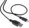 Renkforce RF-4032111 - USB-kabel USB 2.0 micro-B - 1.00 m SuperSoft - Zwart