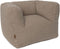 Jollein Kinderfauteuil Teddy - 1 t/m 4 jaar - 46x36x40cm - Warm Sand