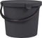 Plast Team Berry - Emmer met deksel - 10L - Donkergrijs