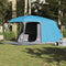 vidaXL - Kampeertent - met - verandakoepel - 5-persoons - waterdicht - blauw