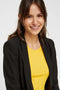 PIECES PCBOSS 34 - Dames Blazer - Driekwart mouwen - Zwart