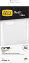 OtterBox React - Hoesje voor iPhone 14 - DROP+ bescherming + Screen Protector - Transparant