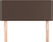 vidaXL - Hoofdbord - 100x5x78/88 - cm - kunstleer - bruin