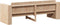vidaXL - Tuinbank - 185,5x60x62 - cm - Massief - Grenenhout