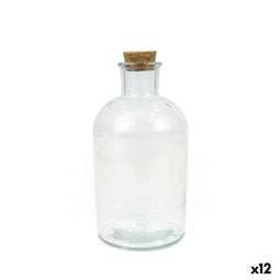 Glazen fles La Mediterránea 1 L (12 Stuks)