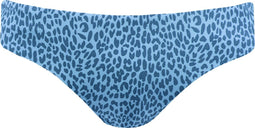 Barts Bathers Hipster - Gevoerd bikini broekje - Panterprint - Kleur sky - Maat 36