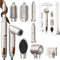 Sansbeauté® 7-in-1 Airstyler - Multistyler - Föhnborstel - Krultang - Stijlborstel - Goud/Wit