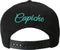 Capiche® Snapback Pet Heren – Animix – Zwart & Aqua Blauw – Verstelbaar met Druksluiting – Sportcap – Baseball Cap – Mannen Cap