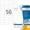 Herma Labels white 52,5x21,2 removable SuperPrint 1400 pcs.