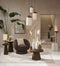 Light&living Bijzettafel 33x33x53 cm DEGO mat donker bruin