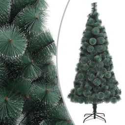 vidaXL - Kunstkerstboom - met - standaard - 120 - cm - PET - groen