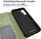 iMoshion Hoesje Geschikt voor Samsung Galaxy A34 (5G) Hoesje Met Pasjeshouder - iMoshion Design Bookcase smartphone - Groen / Green Flowers
