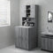 vidaXL - Wasmachinekast - 71x71,5x91,5 - cm - grijs - sonoma - eikenkleurig