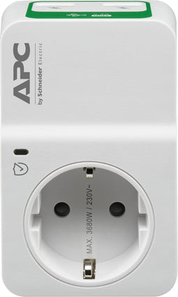 APC Essential - Overspanningsbeveiliger met 2x USB - 3680W