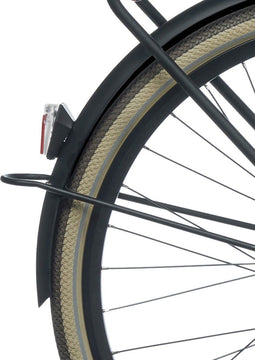 Cortina Spatbord achter 28 E-U4 jet black matt