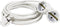 REV 0016032114 Stroom Verlengkabel 16 A Wit 3.00 m H05VV-F 3G 1,5 mm²